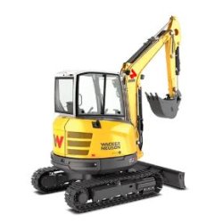 Pelle sur chenille EZ36 - cabine spacieuse - 3,8 tonnes - moteur Yanmar 22,2 kW
