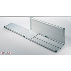 Rampe portefeuille télescopique 30070-180F - ajustable de 112 à 183 cm - charge 325 kg