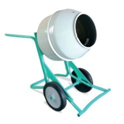 Bétonnière compacte et manœuvrable RIOBETA 140 - Capacité de malaxage 100 L