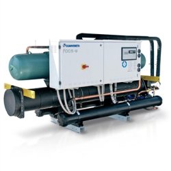Groupe d'eau glacée pour applications commerciales et industrielles - 87,0 à 447 kW - FOCS-W 0401 - 1902
