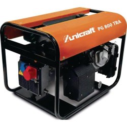 Groupe électrogène portable Stromerzeuger PG 800 TRA 3,7 / 5,6 kW - Essence - UNICRAFT