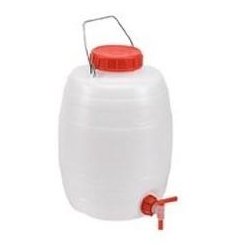 Baril alimentaire 10 litres avec robinet 10L