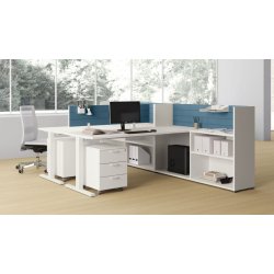 Bureau opérateur - Optimisation ergonomique et géométrique avec plans droits, extensions et plans compacts