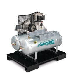 Compresseur Aircraft Airprofi DUO 703/2x100/10 KK - Stationnaire universel avec 2 cuves de 100L