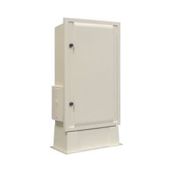 Cpo 210 CIBE - Coffret de distribution Redilec en polyester armé fibres de verre - RAL 1015 - IP44 - IK10