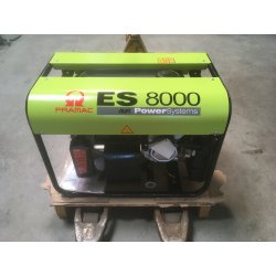 Groupe électrogène portable Pramac ES 8000 - manuel - usage privé et chantier