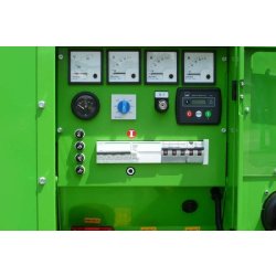 Groupe électrogène industriel 105 KVA - grande autonomie - moteur PERKINS diesel - réservoir 665 litres