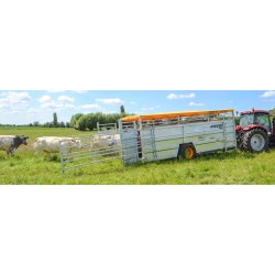Betimax RDS - Remorque bétaillère Joskin - Longueur 5000 mm - Système ras-du-sol - Caisse peinte ou galvanisée