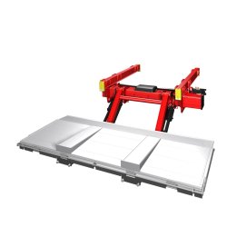 ZTS 150/200/250 - Hayon élévateur HIAB ZEPRO - Levage de 1500 à 2500 kg - Aluminium et acier, montage sous semi-remorque