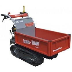 Mini dumper à chenilles RC360 - moteur Honda GCV160 - essence 4 temps - charge max 360kg
