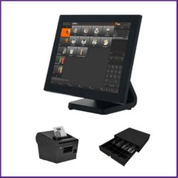 Pack caisse tactile 2119 - écran 15 pouces, imprimante thermique, tiroir caisse, logiciel de caisse