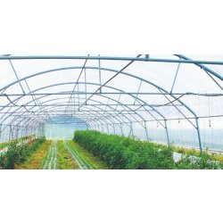 Serre tunnel pour cultures de maraîchage, horticulture, pépinières et serriculture - 8m, 9m30 et 9m60 - BARRE