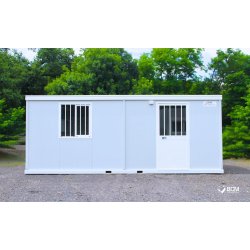 Bungalow de chantier modulaire et personnalisable de 13.44 m² - ACCESS Z610 - Disponible en achat ou en location courte/longue durée