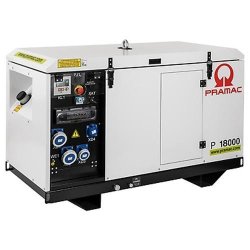 Groupe électrogène diesel monophasé 14,3 kW DE DPP MRS Prise CONN pour AMF P18000 - PRAMAC - PF183SY4009
