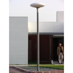 Lampadaire urbain lentis - 150 W - en acier galvanisé - 5 m
