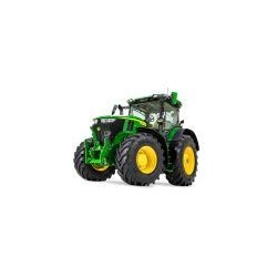 Tracteur agricole 7R 330 - John Deere - 330 ch nominal - moteur 9,0 L - solutions d'agriculture de précision