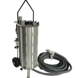 Aérogommeuse polyvalente IBIX 25 H2O - Adaptée à tous types de supports, mode humide et sec, réservoir 25L