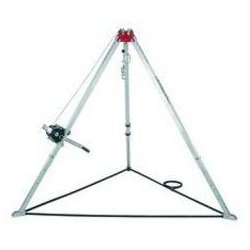 Tripodes de levage aluminium ANTEC - Treuil autobloquant - Capacité 250 kg - Norme EN795B