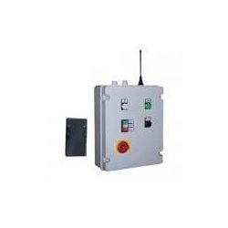 Coffret électrique avec télécommande - pour ventilateur aspirant de gaz d'échappement