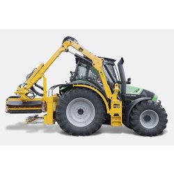 Musketier épareuse - Herder - 540 cm, bras latéral ergonomique