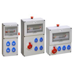 Coffrets prises - Gamme pour chantier, atelier ou scène - Options sur mesure