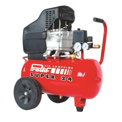 PRODIF - Compresseur 24L 2CV Mono - 11222 - 8 bar, 210 l/min, rotation 2950 tr/min