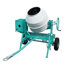 Bétonnière thermique 350 L - IMER Syntesi S350R - 4,2 kW 5,7 Ch - Tractable