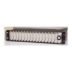 Coffret Netlink - 19"/2U haute densité - alimentation AC ou DC redondante - compatible 14 ou 16 cartes