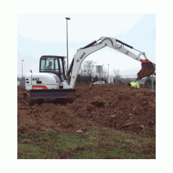 Mini-pelle sur chenille Bobcat 442 ZTS - compacte 7 tonnes avec moteur turbodiesel Deutz