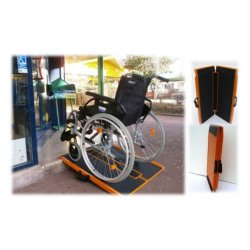 Rampes d'accès amovibles Shop Ramp - fibre de verre renforcée - capacité 300 kg - pour ERP