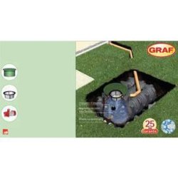 Graf - Cuves de rétention Platine pour eau de pluie - débit régulé de 0,05 à 4,0 l/s - Fransbonhomme