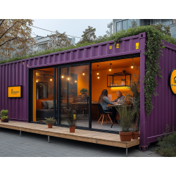 Container Pop-Up modulable - Vente temporaire, visibilité accrue et écoresponsabilité- Duneloft