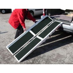 Rampe scooter démontable en fibre de verre - Légère et portable - Conforme Directive Européenne 93/42/CE
