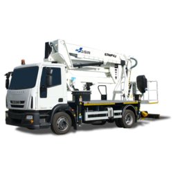 Camion nacelle E250pxj - GSR - hauteur de travail 24,8 m - charge utile 280 kg