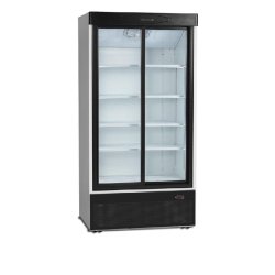 Vitrines réfrigérées FS - 2 ou 3 portes - Finition blanc ou noir - Référence FS1002S