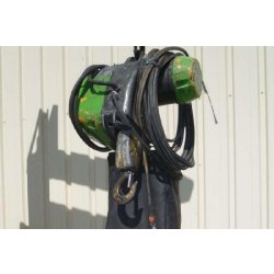 Palan électrique 1 tonne - hauteur perdue 686 mm - 10 m de chaîne - 380 V