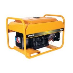 Groupe électrogène portable - 400V triphasé - 6 kW - moteur essence OHV 4 temps