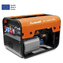 Groupe électrogène industriel Unicraft PG 1200 X-TEA - 6702123 - Moteur Honda - 24L - 9200/13900 VA