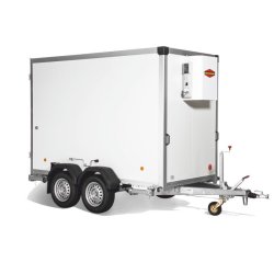 KK 3015/27 H - Remorque fourgon réfrigérant Böckmann 2700 kg - structure sandwich 40 mm