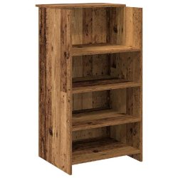 Bureau de réception vieux bois 55x50x103,5 cm bois d'ingénierie Modèle Vega Bureau - 8721158658593