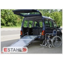 Rampe pour fauteuil roulant - Ressort à gaz - Installation fixe - Modèles ESFR2200F, ESFR2400F, ESFR2700F, ESFR2900F