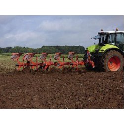Charrue agricole Unico - Campa, 3 à 6 corps avec système VariLarge et réglages précis