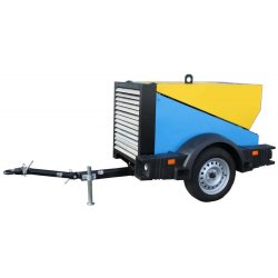 Compresseur de chantier diesel sur remorque MSP 5000 STAGE V sur essieu - MAC3 - MAC2MF06517
