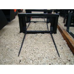 Pic-bottes 2 dents Juraccessoire - Accroche Euro - Longueur utile 95 cm - Entre dents 75 cm