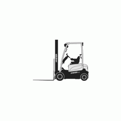 Chariot élévateur électrique 4 roues - capacité 1.6-2.0t - faible consommation et grande productivité