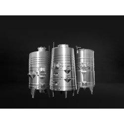 Cuve compartimentée - Cuves cylindriques ou tronconiques avec séparation thermique et structurelle