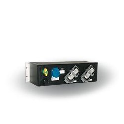 114-06-123 - Coffret de distribution Indu Electric - avec prises de courant pour rack 19″ et câblage 5G16 CEE 32A 400V