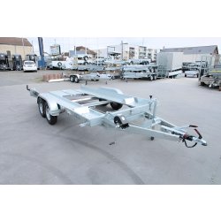 Remorque porte voiture 2500 kg deux essieux roues extérieures - lider - 39760