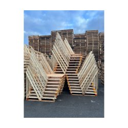 Palette en bois neuve sur mesure - dimensions personnalisées, capacités de charge adaptées et applications variées - Gestpal