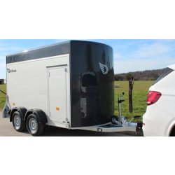 Remorque fourgon aluminium Debon C500 - Double parois alu, suspension Pullmann, 2 essieux freinés, PTC 1100 à 2600 kg